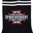 画像3: PORKCHOP/PORK SOX P-22 type-C（BLACK）［ソックス-23春夏］ (3)