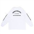 画像1: PORKCHOP/ARCH LOGO L/S TEE（WHITE）［プリント長袖T-23春夏］ (1)