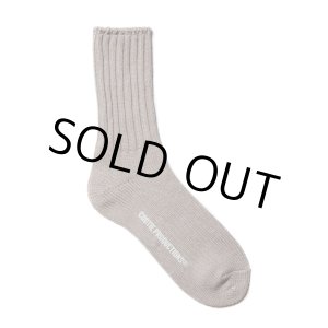 画像: COOTIE PRODUCTIONS/Raza Low Gauge Socks（Gray）［ローゲージソックス-23春夏］