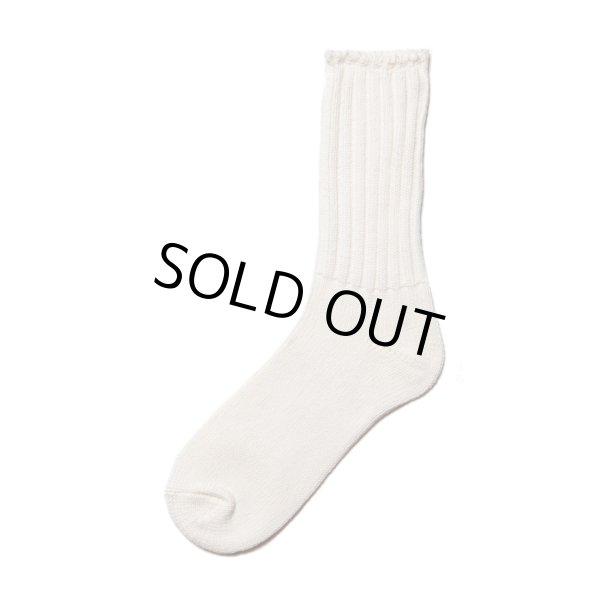 画像2: COOTIE PRODUCTIONS/Raza Low Gauge Socks（Off White）［ローゲージソックス-23春夏］ (2)