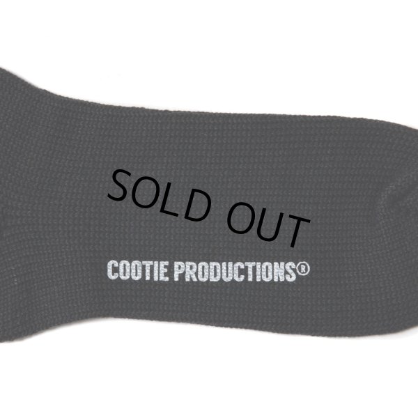 画像3: COOTIE PRODUCTIONS/Raza Low Gauge Socks（Black）［ローゲージソックス-23春夏］ (3)