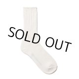 画像: COOTIE PRODUCTIONS/Raza Low Gauge Socks（Off White）［ローゲージソックス-23春夏］