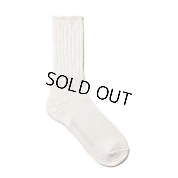 画像1: COOTIE PRODUCTIONS/Raza Low Gauge Socks（Off White）［ローゲージソックス-23春夏］ (1)