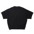 画像2: COOTIE PRODUCTIONS/Suvin Waffle S/S Crew（Black）［ワッフルクルーネック-23春夏］ (2)