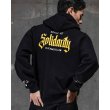 画像9: RATS/SOLIDARITY ZIP HOODIE（BLACK）［ジップフーディー-23春夏］ (9)