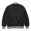 画像2: WACKO MARIA/NYLON VARSITY JACKET（BLACK）［ナイロンヴァーシティJKT-23春夏］ (2)
