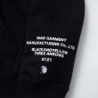 画像5: RATS/SOLIDARITY ZIP HOODIE（BLACK）［ジップフーディー-23春夏］ (5)