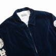 画像4: WACKO MARIA/VELVET VIETNAM JACKET（NAVY）［ベルベットベトナムJKT-23春夏］ (4)