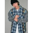 画像4: ROUGH AND RUGGED/ROBBERY（MIX CHECK） 【30%OFF】［ミックスチェックネルシャツ-23春夏］ (4)