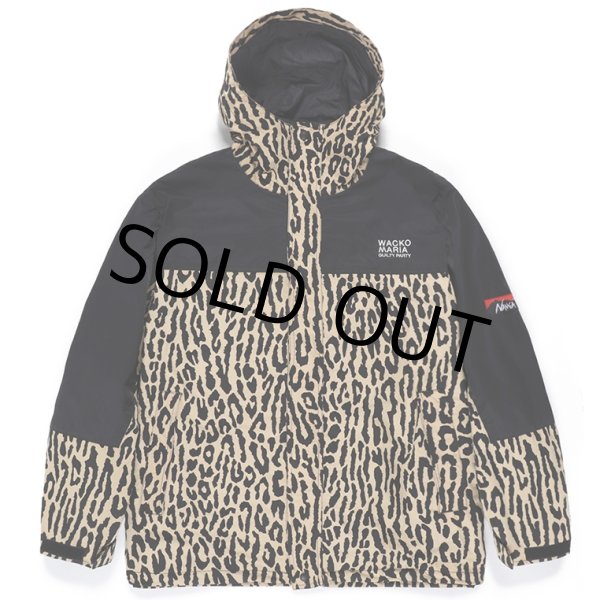 画像1: WACKO MARIA/NANGA / LEOPARD MOUNTAIN PARKA（BEIGE）［レオパードマウンテンパーカー-23春夏］ (1)