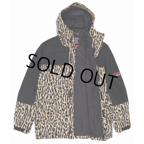 画像2: WACKO MARIA/NANGA / LEOPARD MOUNTAIN PARKA（BEIGE）［レオパードマウンテンパーカー-23春夏］ (2)