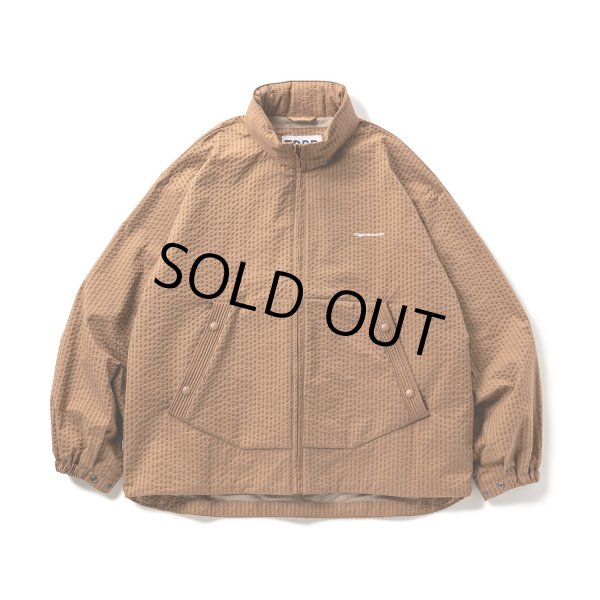 画像1: TIGHTBOOTH/STRIPE SEERSUCKER JACKET（Beige） 【30%OFF】［ストライプシアサッカーJKT-23春夏］ (1)