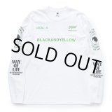 画像: RATS/TWO WHEEL LS TEE（WHITE/GREEN）［プリント長袖T-23春夏］