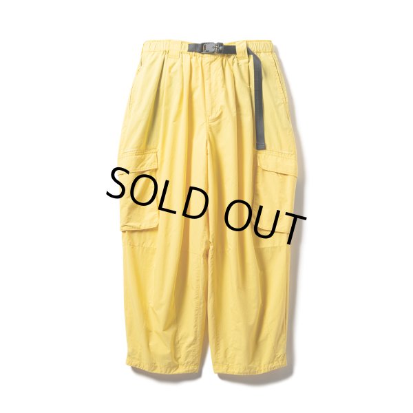 画像1: TIGHTBOOTH/RIPSTOP BALLOON CARGO PANTS（Yellow） 【30%OFF】［リップストップバルーンカーゴパンツ-23春夏］ (1)