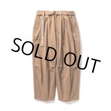 画像: TIGHTBOOTH/STRIPE SEERSUCKER BALLOON PANTS（Beige）［ストライプシアサッカーバルーンパンツ-23春夏］