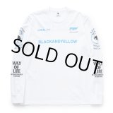画像: RATS/TWO WHEEL LS TEE（WHITE/L.BLUE）［プリント長袖T-23春夏］