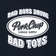 画像3: PORKCHOP/BAD TOYS SWEAT（NAVY）［クルーネックスウェット-23春夏］ (3)