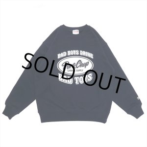 画像: PORKCHOP/BAD TOYS SWEAT（NAVY）［クルーネックスウェット-23春夏］