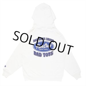 画像: PORKCHOP/BAD TOYS ZIP UP HOODIE（OFF WHITE）［ジップアップフーディー-23春夏］