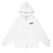 画像2: PORKCHOP/BAD TOYS ZIP UP HOODIE（OFF WHITE）［ジップアップフーディー-23春夏］ (2)