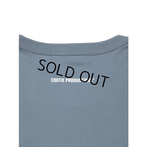 COOTIE PRODUCTIONS/Supima Oversized Cellie L/S Tee(Smoke COOTIE PRODUCTIONS/Supima Oversized Cellie L/S Tee(Smoke