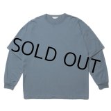 画像: COOTIE PRODUCTIONS/Supima Oversized Cellie L/S Tee（Smoke Navy）［スーピマオーバーサイズセリー長袖T-23春夏］