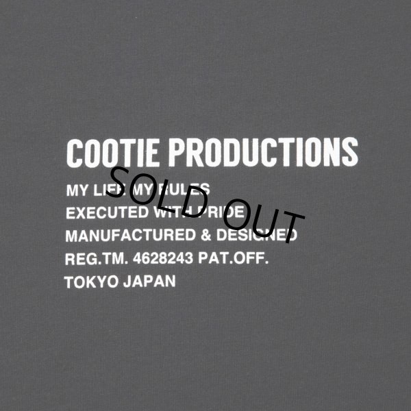 画像4: COOTIE PRODUCTIONS/C/R Smooth Jersey L/S Tee（Black）［スムースジャージ長袖T-23春夏］ (4)