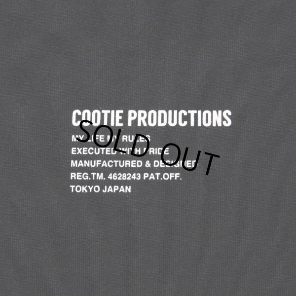 画像3: COOTIE PRODUCTIONS/C/R Smooth Jersey L/S Tee（Black）［スムースジャージ長袖T-23春夏］ (3)