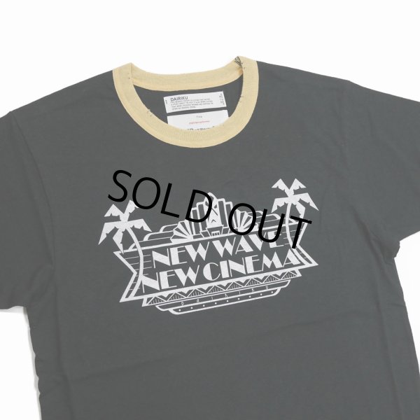 画像3: DAIRIKU/"New" Trim Tee（Black&Yellow） 【40%OFF】［トリムT-23春夏］ (3)