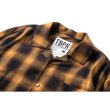 画像4: TIGHTBOOTH/PLAID ROLL UP SHIRT（Mustard）［ロールアップシャツ-23春夏］ (4)