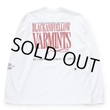 画像: RATS/VARMINTS POCKET LS TEE（WHITE）［プリント長袖T-23春夏］