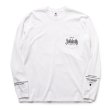 画像1: RATS/SOLIDARITY POCKET LS TEE（WHITE）［プリント長袖T-23春夏］ (1)