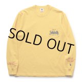 画像: RATS/SOLIDARITY POCKET LS TEE（YELLOW）［プリント長袖T-23春夏］