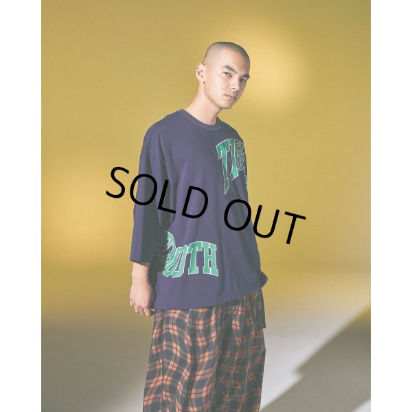 画像4: TIGHTBOOTH/ACID LOGO 3/4 SLEEVE T-SHIRT（White） 【40%OFF】［7分袖T-23春夏］ (4)