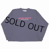 画像: DAIRIKU/"NEW WAVE" Tee（Purple）［刺繍長袖T-23春夏］