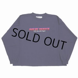 画像: DAIRIKU/"NEW WAVE" Tee（Purple）［刺繍長袖T-23春夏］