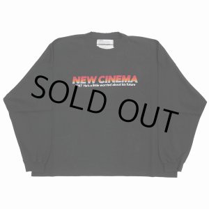 画像: DAIRIKU/"NEW CINEMA" Tee（Black）［刺繍長袖T-23春夏］