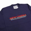 画像3: DAIRIKU/"NEW CINEMA" Tee（Purple）［刺繍長袖T-23春夏］ (3)