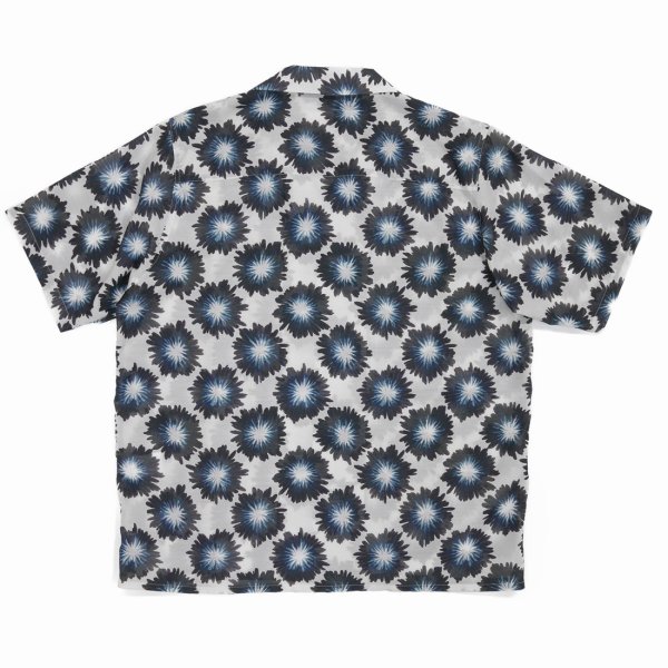 画像2: DAIRIKU/Flower Aloha Shirt（White） 【40%OFF】［フラワーアロハシャツ-23春夏］ (2)