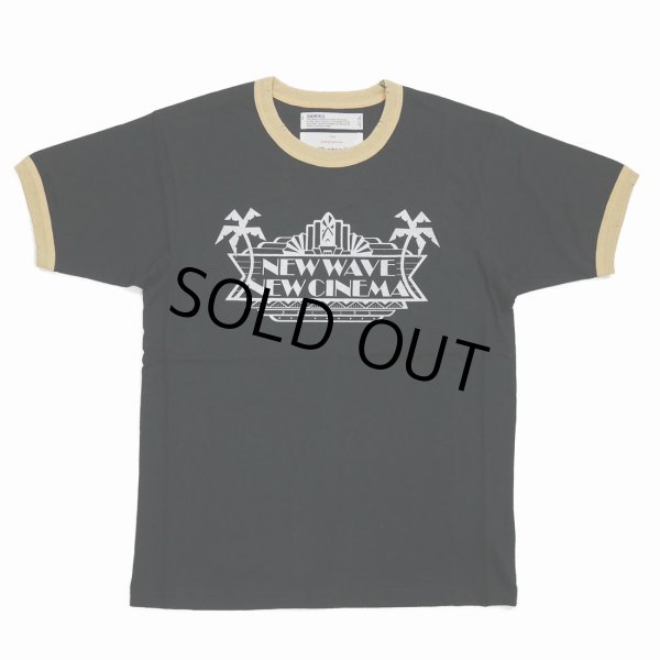 画像1: DAIRIKU/"New" Trim Tee（Black&Yellow） 【40%OFF】［トリムT-23春夏］ (1)