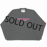 画像: DAIRIKU/"NEW WAVE" Tee（Black）［刺繍長袖T-23春夏］