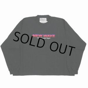 画像: DAIRIKU/"NEW WAVE" Tee（Black）［刺繍長袖T-23春夏］