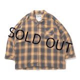 画像: TIGHTBOOTH/PLAID ROLL UP SHIRT（Mustard）［ロールアップシャツ-23春夏］
