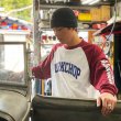 画像6: PORKCHOP/COLLEGE RAGLAN L/S TEE（WHITE/BURGUNDY）［ラグラン長袖T-23春夏］ (6)