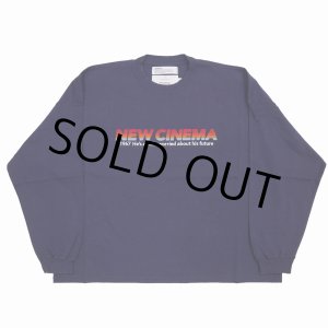 画像: DAIRIKU/"NEW CINEMA" Tee（Purple）［刺繍長袖T-23春夏］