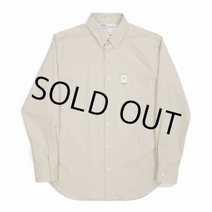 画像: DAIRIKU/"The cincinnati kid" L-S Dress Shirt（Beige） 【40%OFF】［ドレスシャツwithマネークリップ-23春夏］