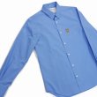 画像3: DAIRIKU/"The cincinnati kid" L-S Dress Shirt（Sky Blue）［ドレスシャツwithマネークリップ-23春夏］ (3)