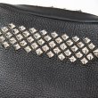 画像3: CALEE/Studs leather shoulder pouch（Black）［スタッズレザーショルダーポーチ-23春夏］ (3)