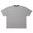 画像2: COOTIE PRODUCTIONS/Open End Yarn Border S/S Tee（Black/White）［ボーダーT-23春夏］ (2)