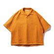 画像1: TIGHTBOOTH/MYSTERY GAUGE OPEN POLO（Mustard）［オープンカラーポロ-23春夏］ (1)